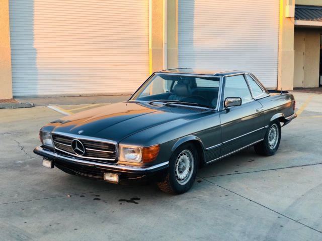 1981 Gray Mercedes-Benz SL-Class Convertible