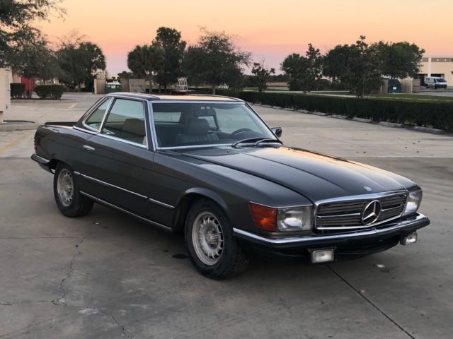 1981 Gray Mercedes-Benz SL-Class Convertible