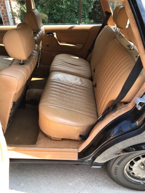 1981 Black Mercedes-Benz 300-Series Wagon