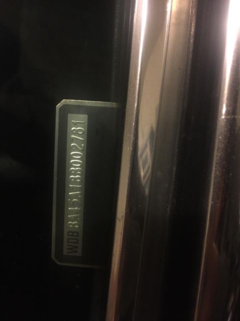 1981 Silver Mercedes-Benz SL-Class Coupe