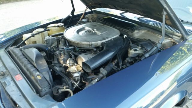 1981 Lapis Blue Mercedes-Benz SL-Class Coupe