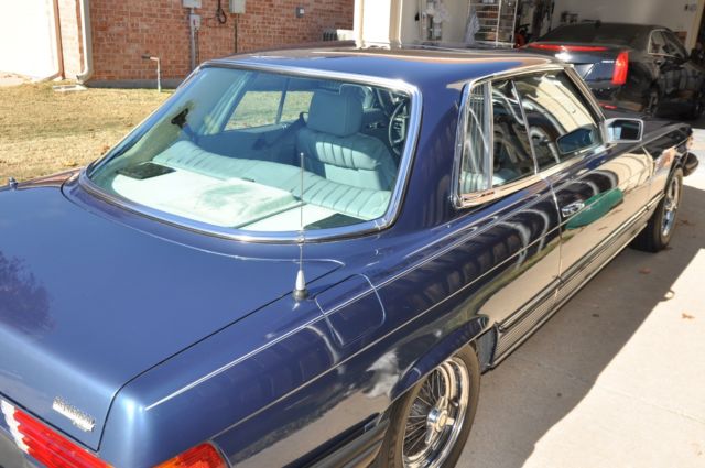 1981 Lapis Blue Mercedes-Benz SL-Class Coupe