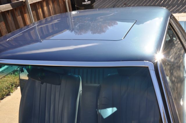 1981 Lapis Blue Mercedes-Benz SL-Class Coupe