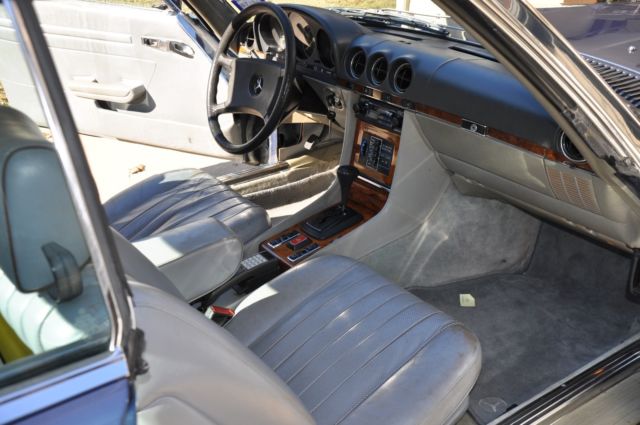 1981 Lapis Blue Mercedes-Benz SL-Class Coupe