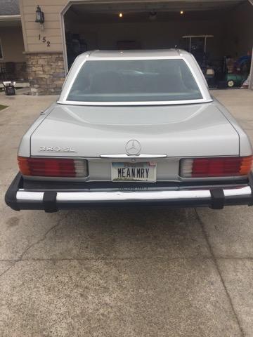 1981 Silver Mercedes-Benz SL-Class Coupe