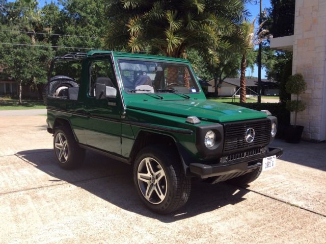 1981 Green Mercedes-Benz G-Class Convertible