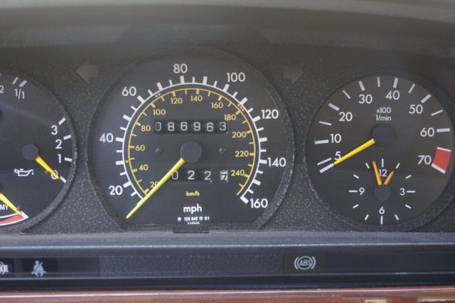 1981 Blue Mercedes-Benz S-Class Sedan