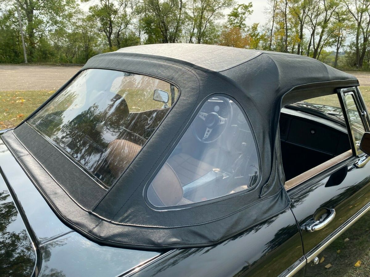 1980 Black MG MGB Convertible
