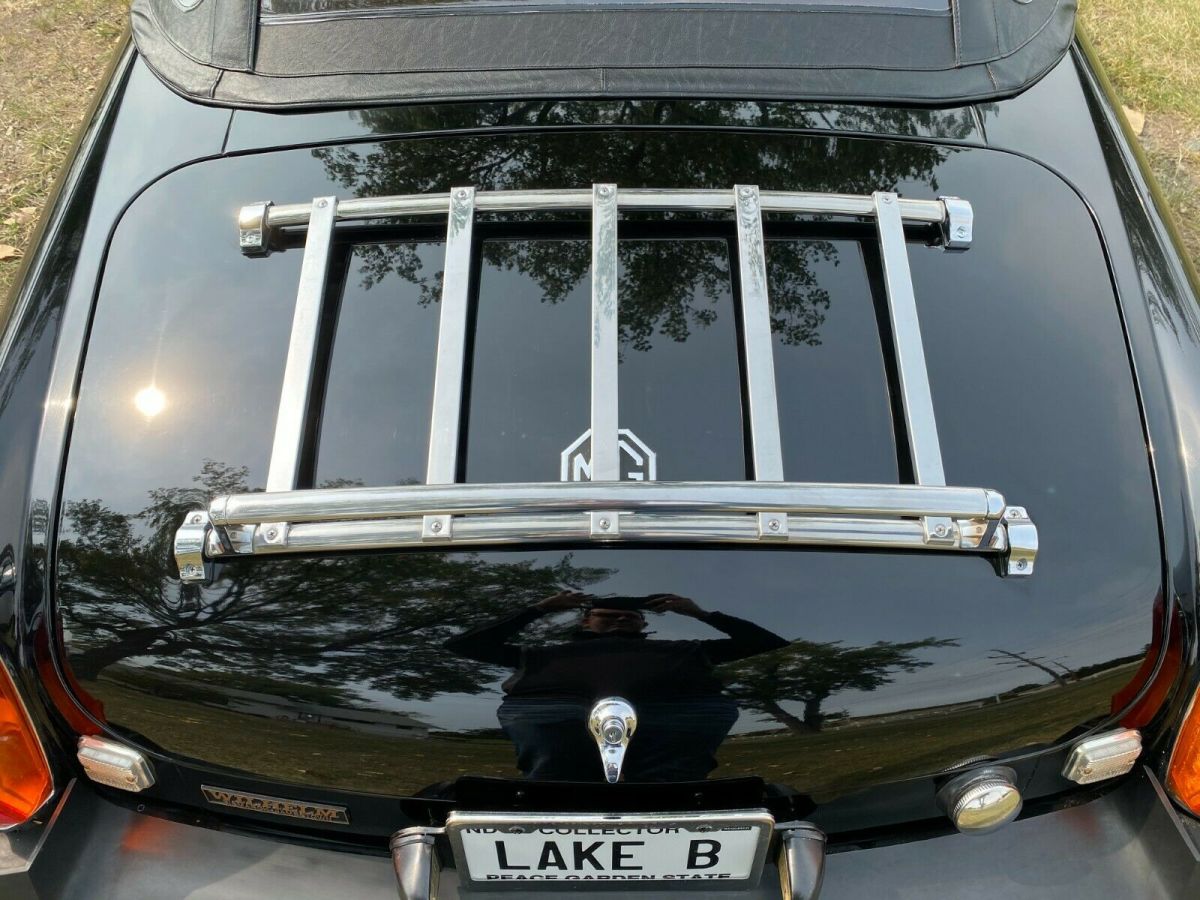 1980 Black MG MGB Convertible