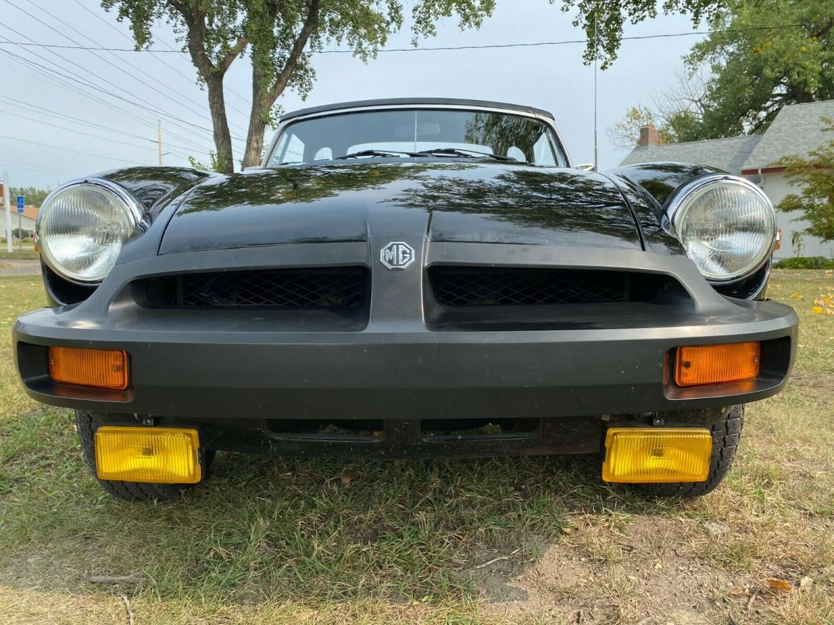 1980 Black MG MGB Convertible