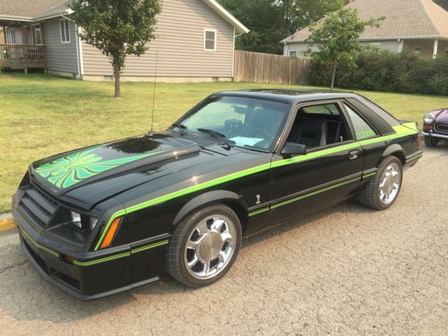 1981 Black Ford Mustang Hatchback
