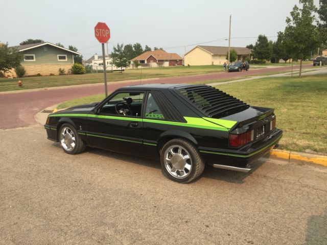 1981 Black Ford Mustang Hatchback