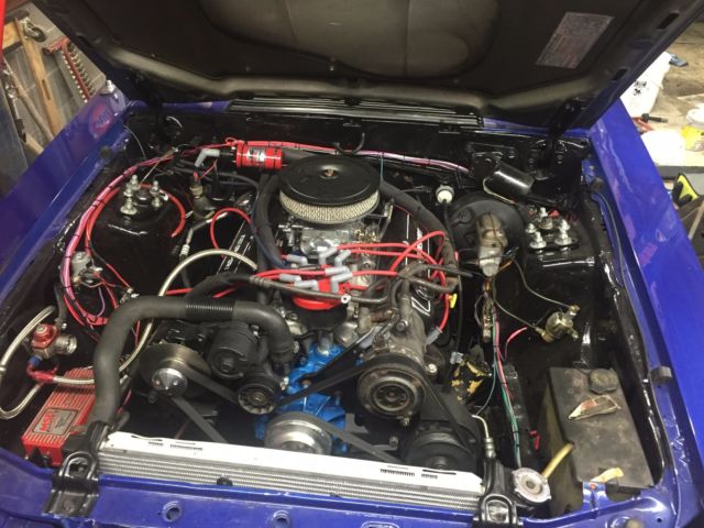 1981 Blue Ford Mustang