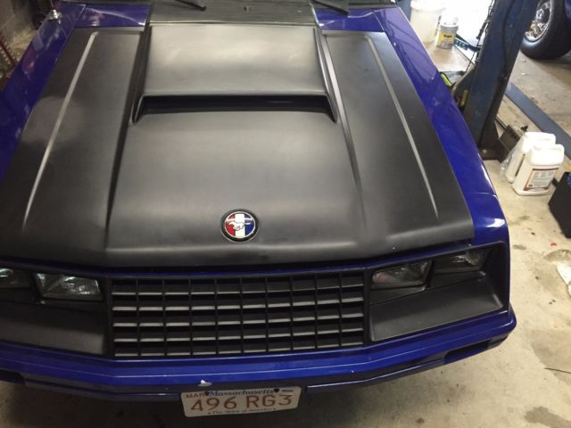 1981 Blue Ford Mustang