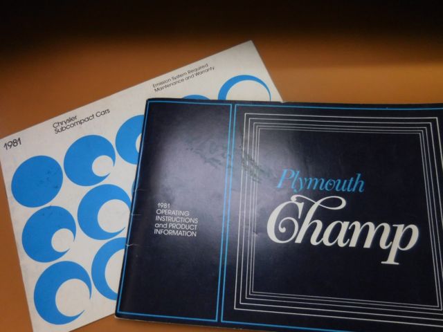 1981 Blue/Silver Dodge Colt 2 Door Hatchback