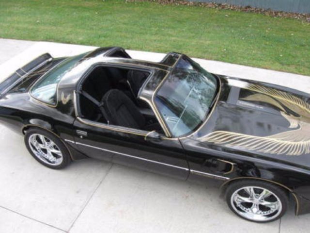 1981 Black/Gold Metal Flake Pontiac Trans Am T-top