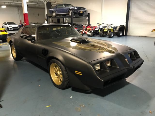 1981 Black Pontiac Trans Am Coupe