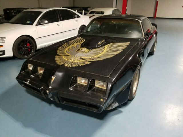 1981 Black Pontiac Trans Am Coupe