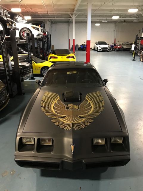 1981 Black Pontiac Trans Am Coupe