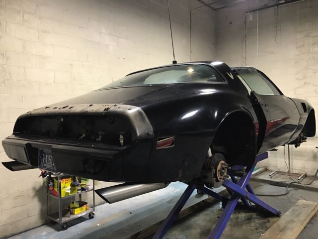 1981 Black Pontiac Trans Am Coupe