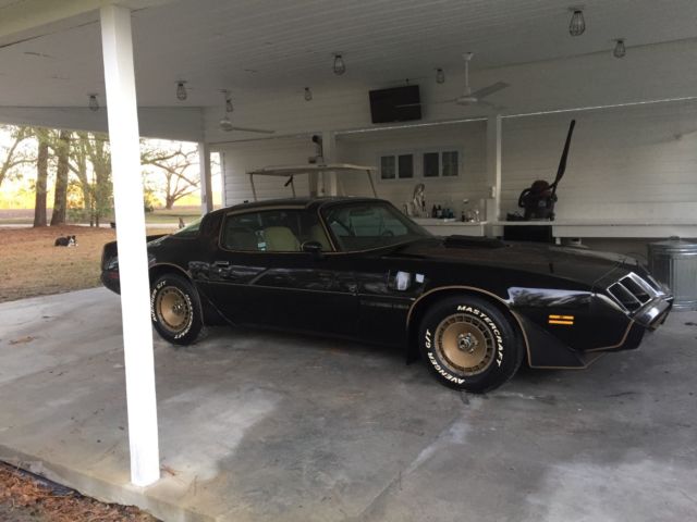 1981 Black Pontiac Trans Am Coupe