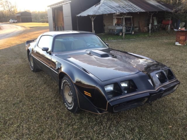 1981 Black Pontiac Trans Am Coupe