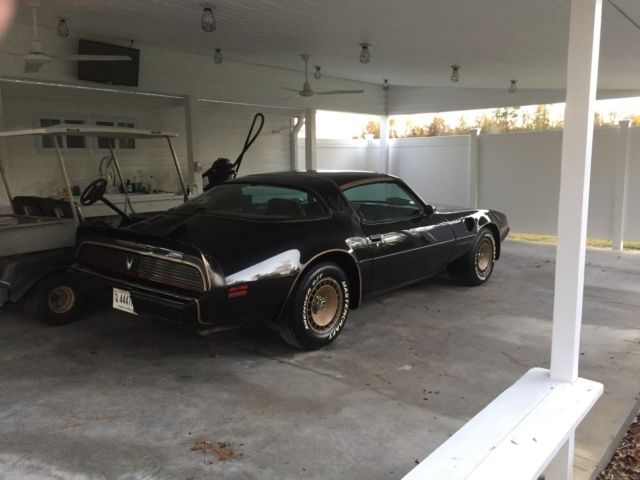 1981 Black Pontiac Trans Am Coupe