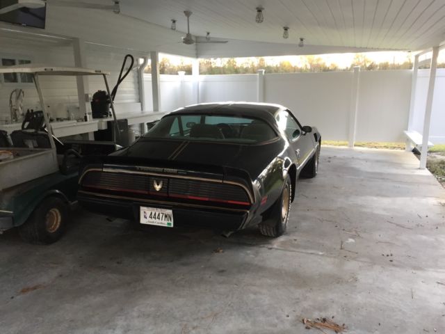 1981 Black Pontiac Trans Am Coupe