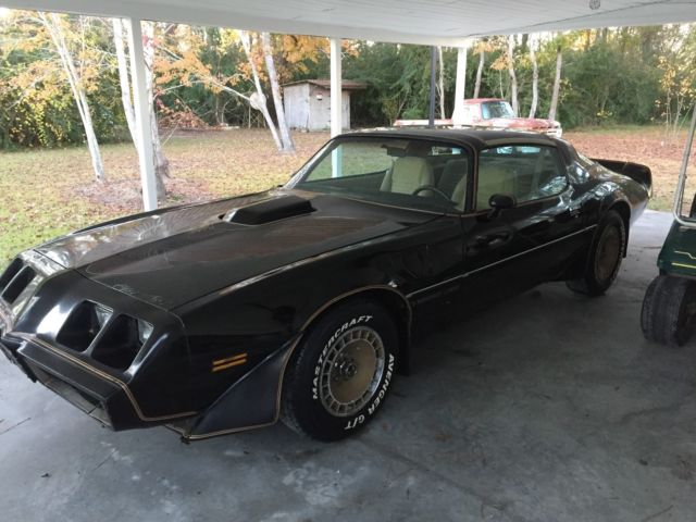 1981 Black Pontiac Trans Am Coupe