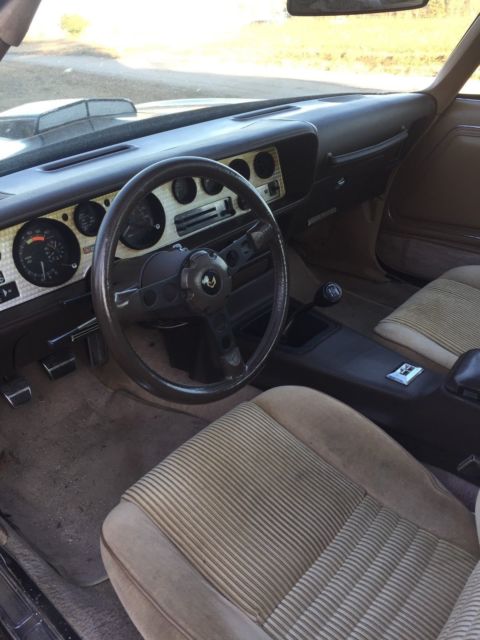 1981 Black Pontiac Trans Am Coupe