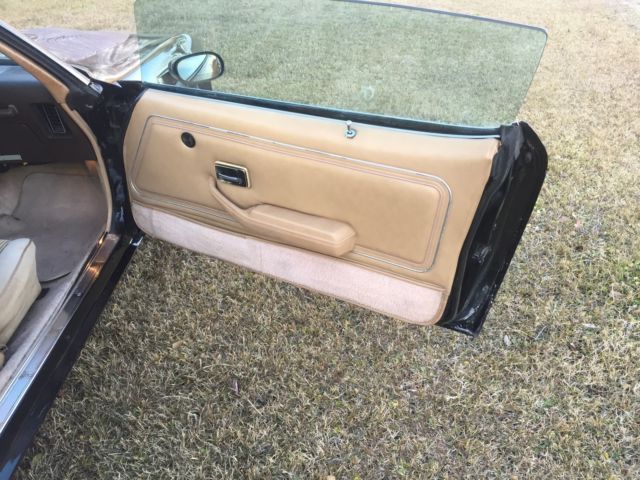 1981 Black Pontiac Trans Am Coupe