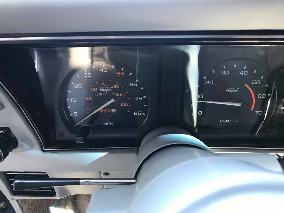 1981 Silver Chevrolet Corvette Coupe