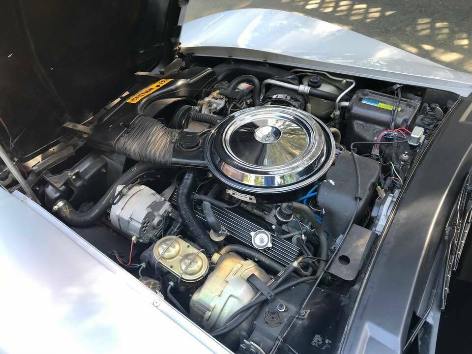 1981 Silver Chevrolet Corvette Coupe