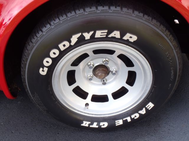 1981 Red Chevrolet Corvette T- Top Coupe