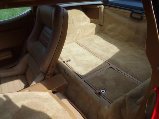 1981 Red Chevrolet Corvette T- Top Coupe