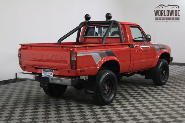 1981 Red Toyota PICKUP
