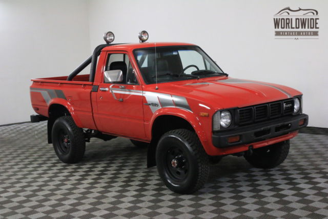 1981 Red Toyota PICKUP