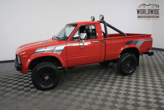 1981 Red Toyota PICKUP