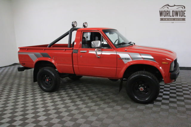 1981 Red Toyota PICKUP