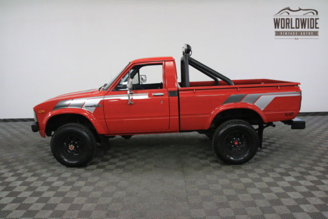 1981 Red Toyota PICKUP