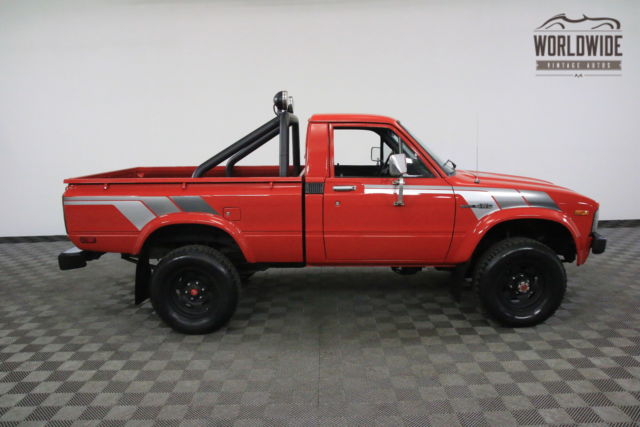 1981 Red Toyota PICKUP
