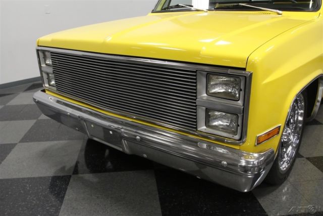1981 Yellow Chevrolet C10