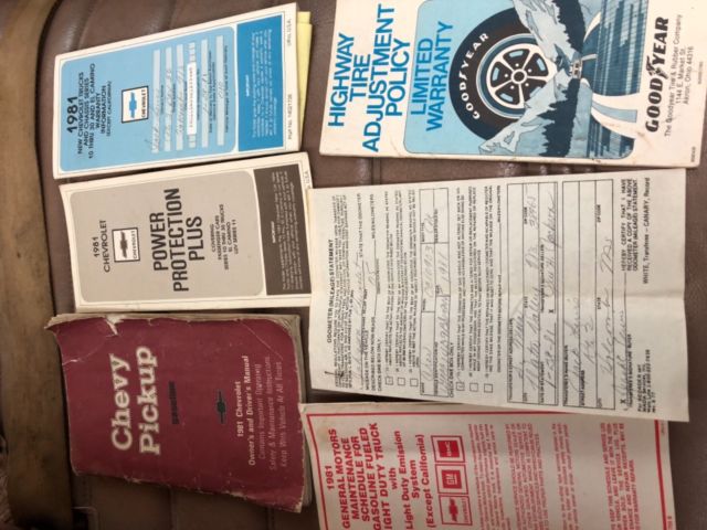 1981 Yellow Chevrolet C-10 Cab & Chassis