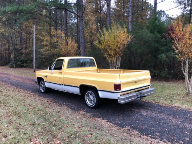 1981 Yellow Chevrolet C-10 Cab & Chassis