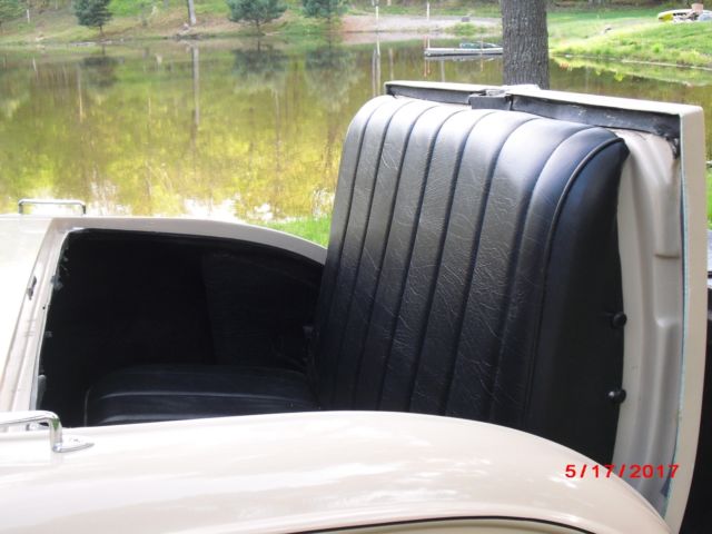 1981 Yellow Ford Model A Convertible