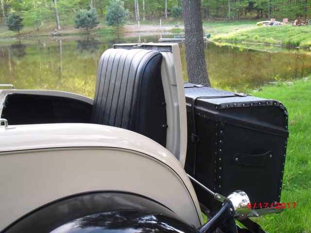 1981 Yellow Ford Model A Convertible