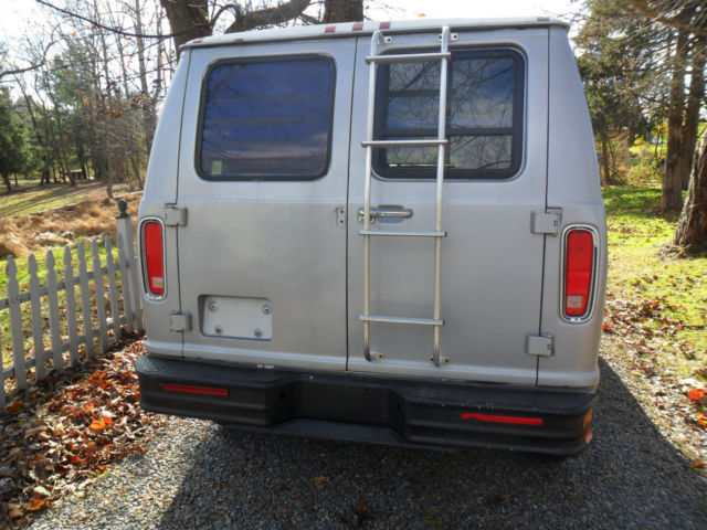 1981 Silver Ford E-Series Van cargo van