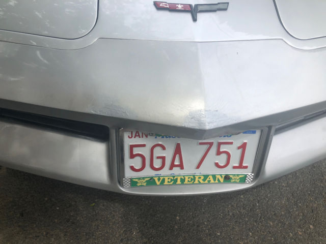 1981 Silver Chevrolet Corvette