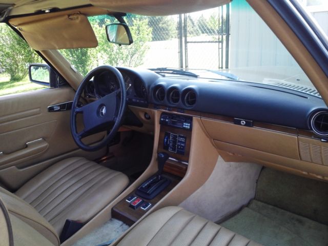 1981 Gold Mercedes-Benz 300-Series Convertible