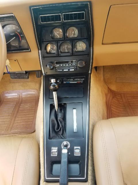 1981 Tan Chevrolet Corvette Coupe
